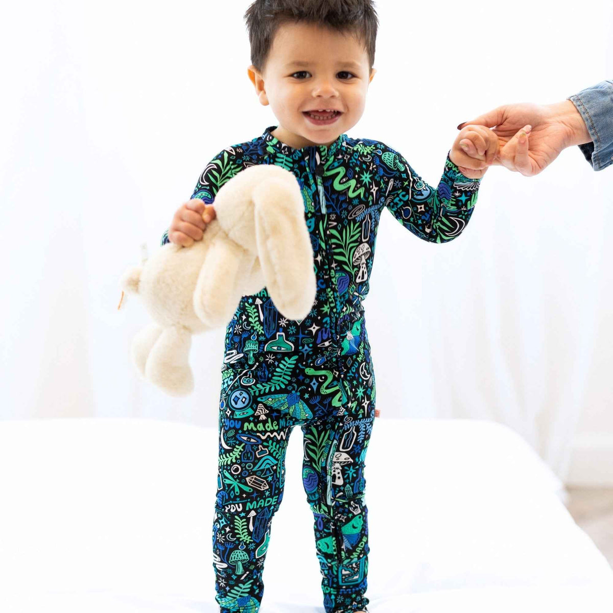 Raising Mama The Second - Skin Convertible Romper | Mystic Mama (Blue) - 
