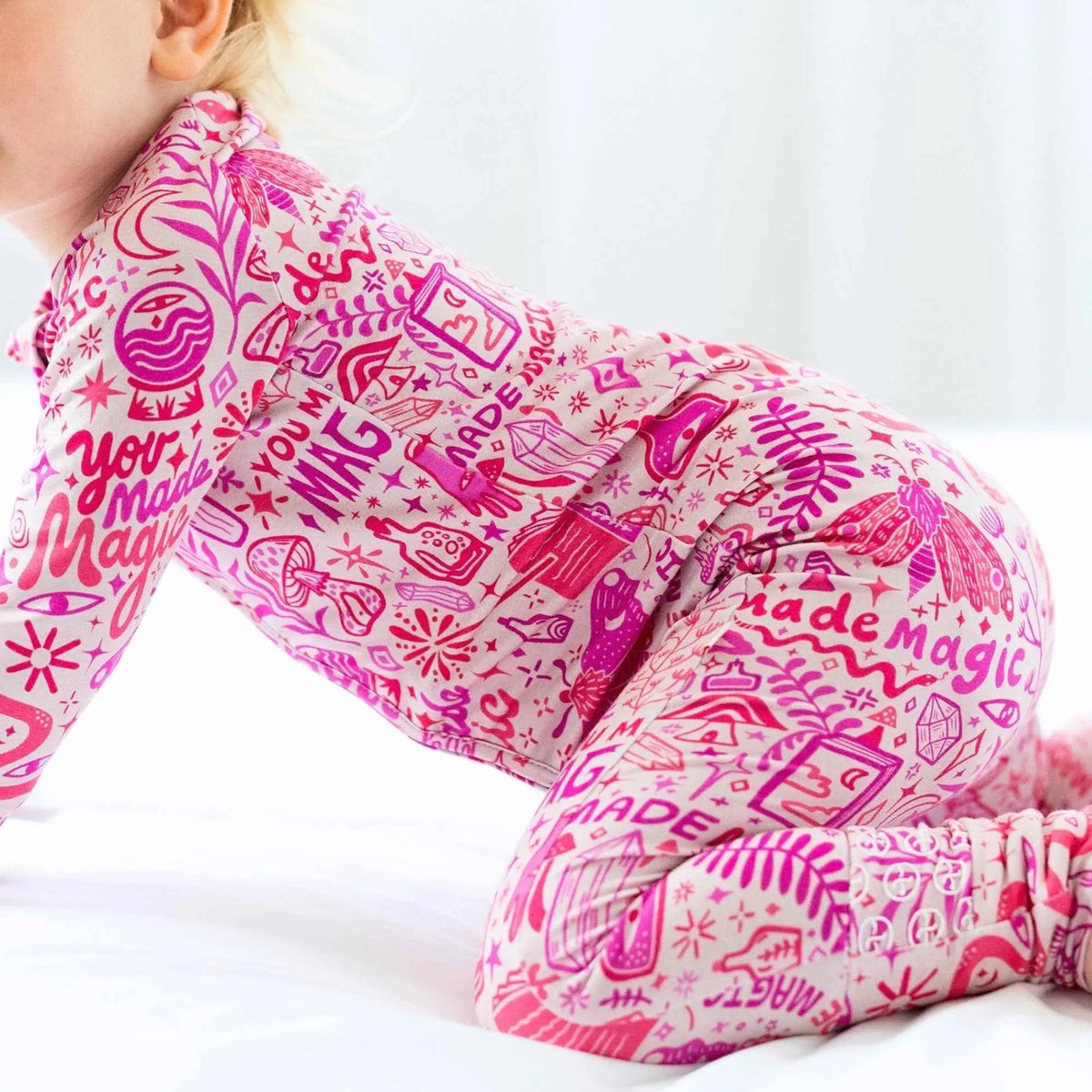 Raising Mama The Second - Skin Convertible Romper | Mystic Mama (Pink) - 