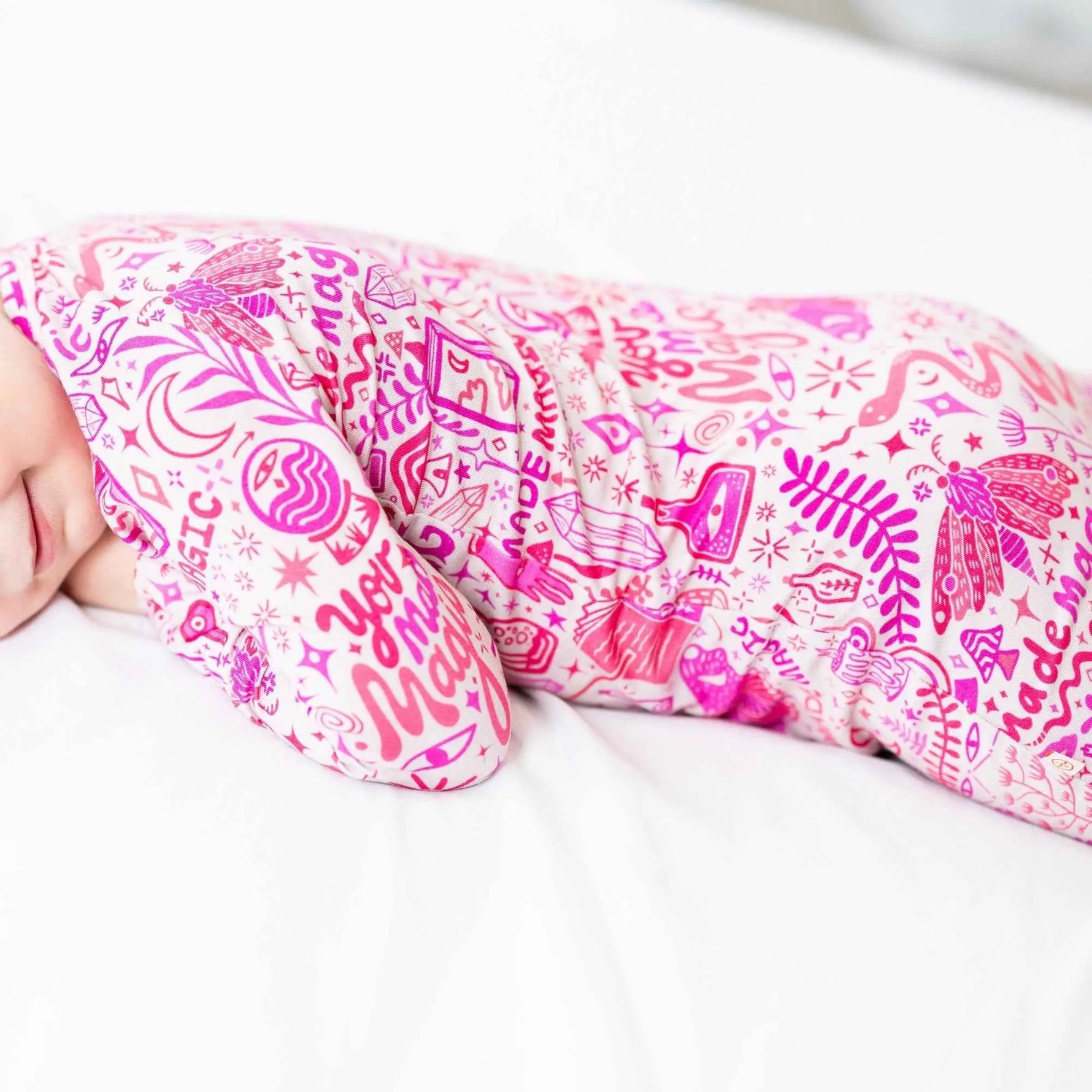 Raising Mama The Second - Skin Convertible Romper | Mystic Mama (Pink) - 