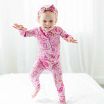 Raising Mama The Second - Skin Convertible Romper | Mystic Mama (Pink) - 