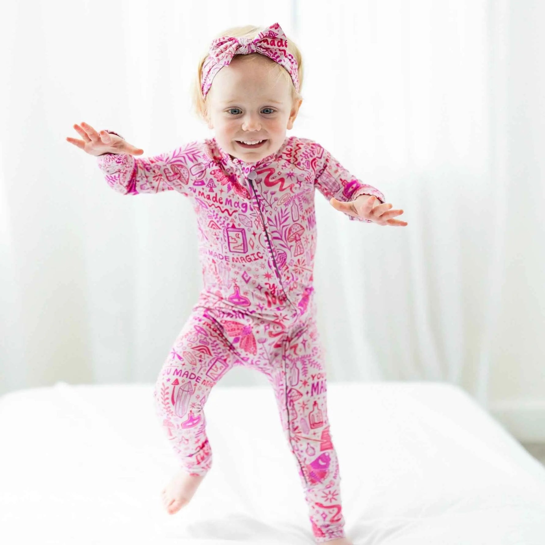 Raising Mama The Second - Skin Convertible Romper | Mystic Mama (Pink) - 
