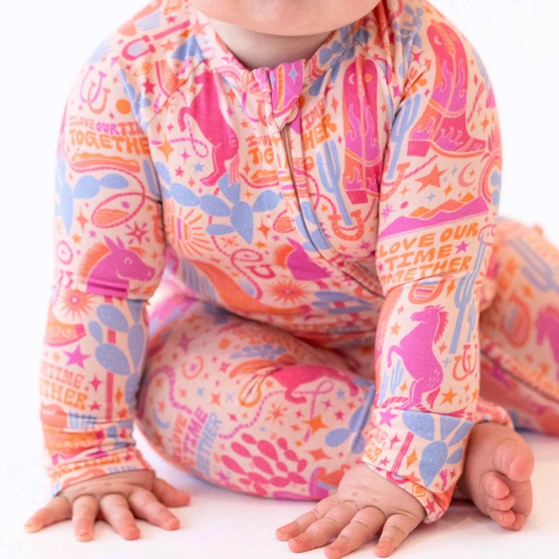Raising Mama The Second - Skin Convertible Romper | Saddle Up - 