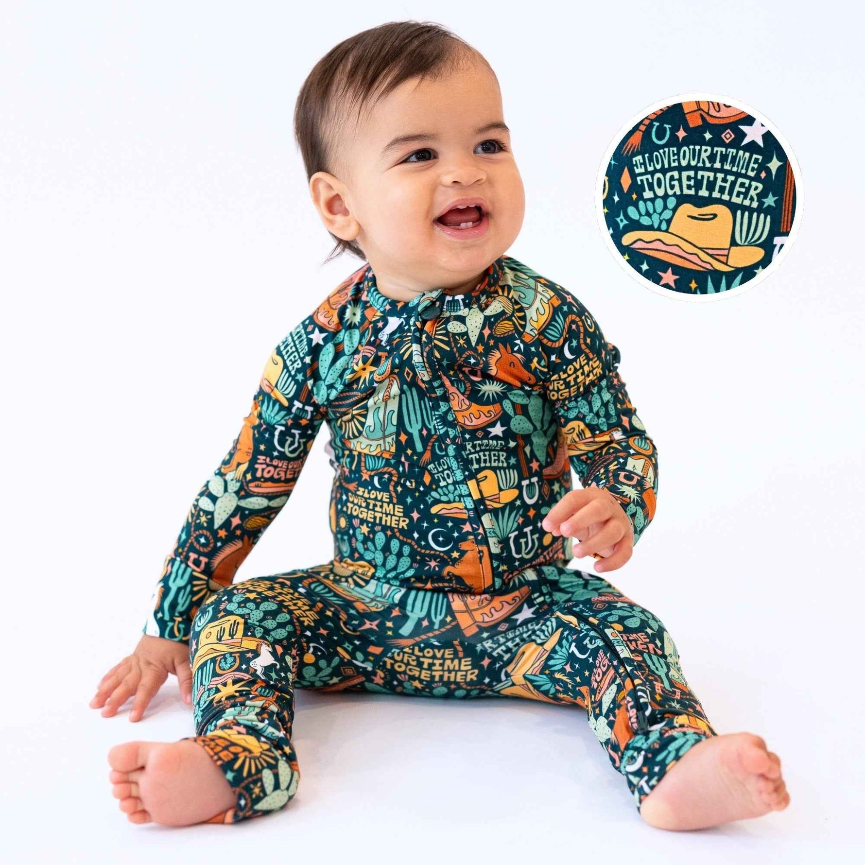 Raising Mama The Second - Skin Convertible Romper | Wild West - 