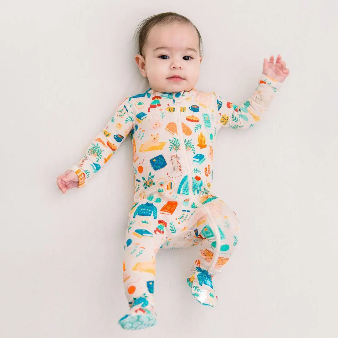Raising Mama The Second - Skin Footie | Cozy Cats & Dogs - 