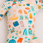 Raising Mama The Second - Skin Footie | Cozy Cats & Dogs - 