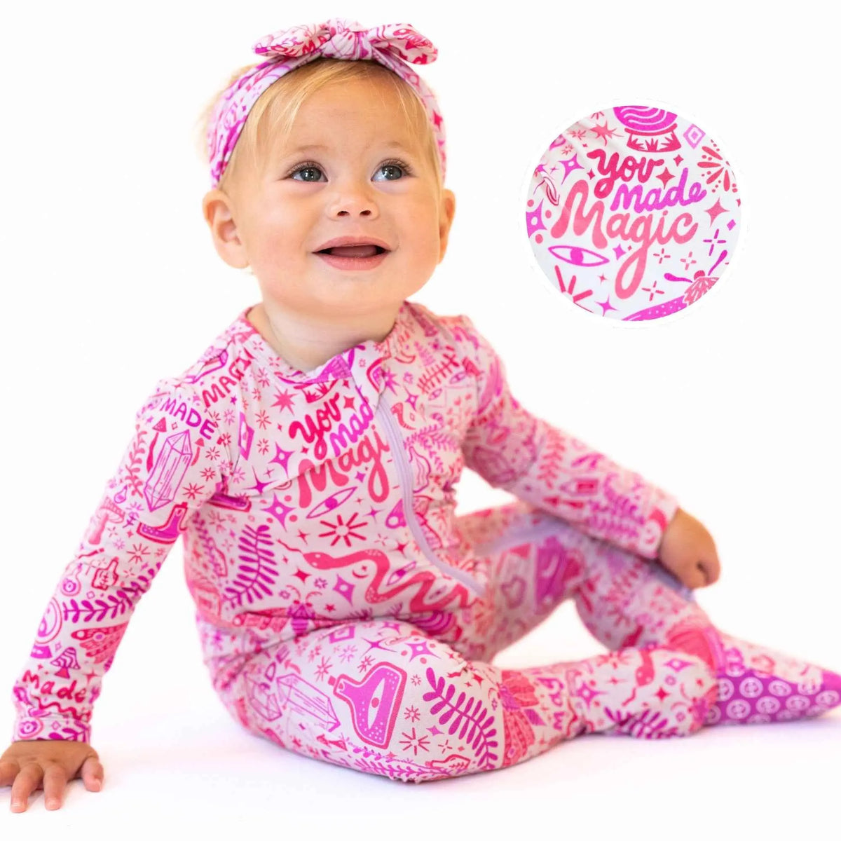 Raising Mama The Second - Skin Footie | Mystic Mama (Pink) - 