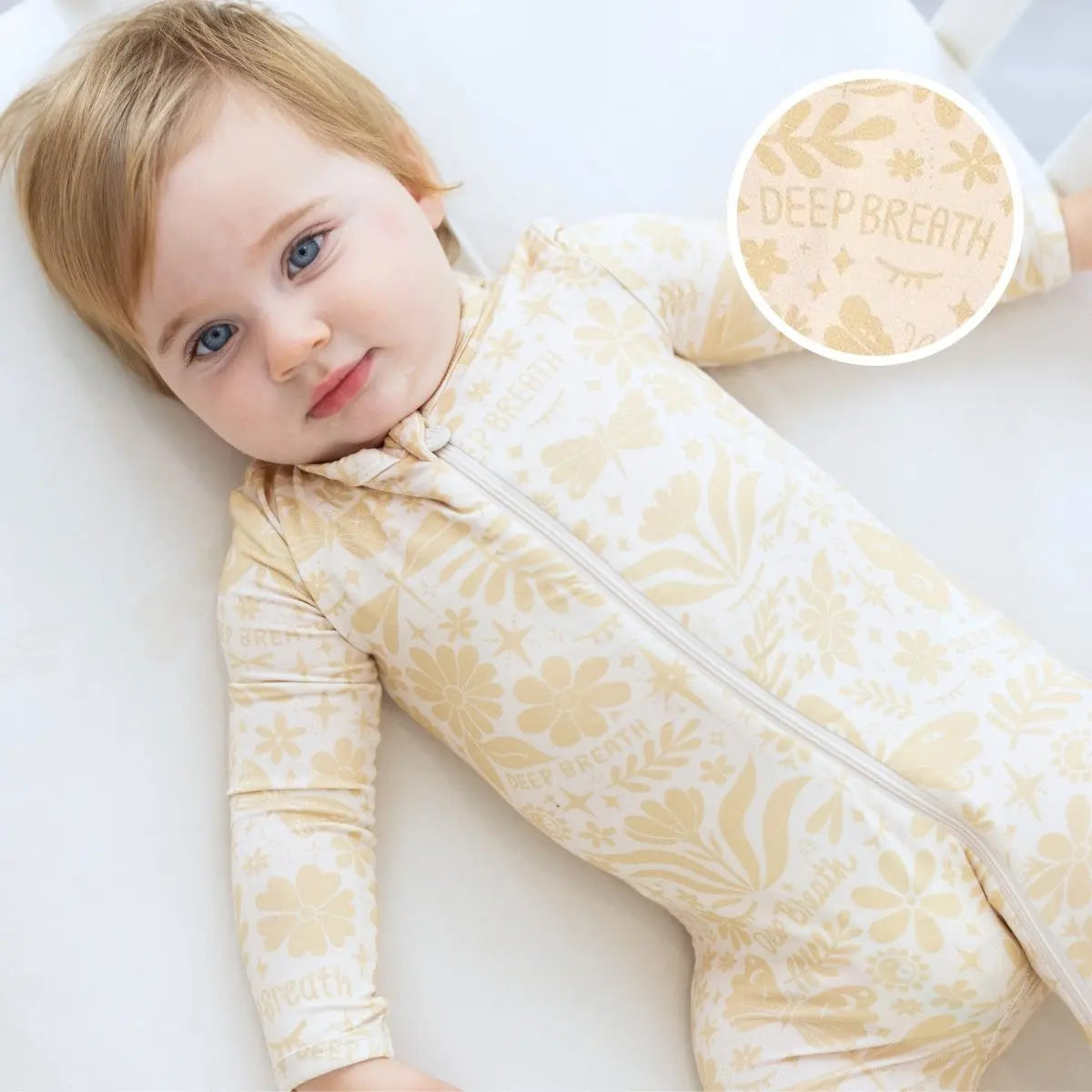Raising Mama The Second - Skin Footie | Om Baby (Beige) - 