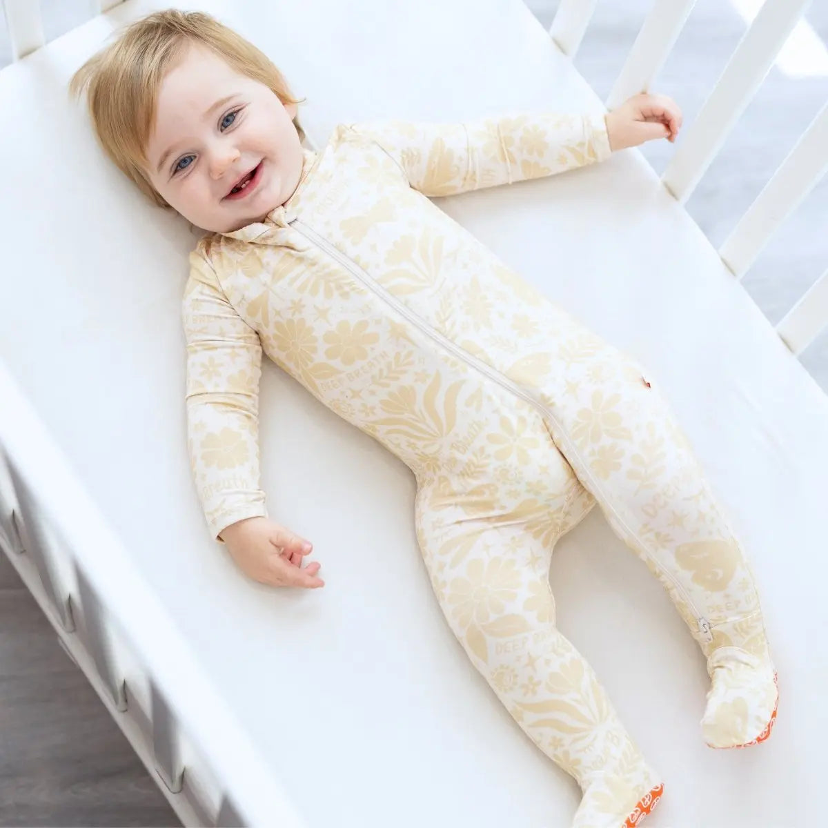 Raising Mama The Second - Skin Footie | Om Baby (Beige) - 