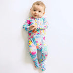 Raising Mama The Second - Skin Footie | Om Baby (Light Blue) - 