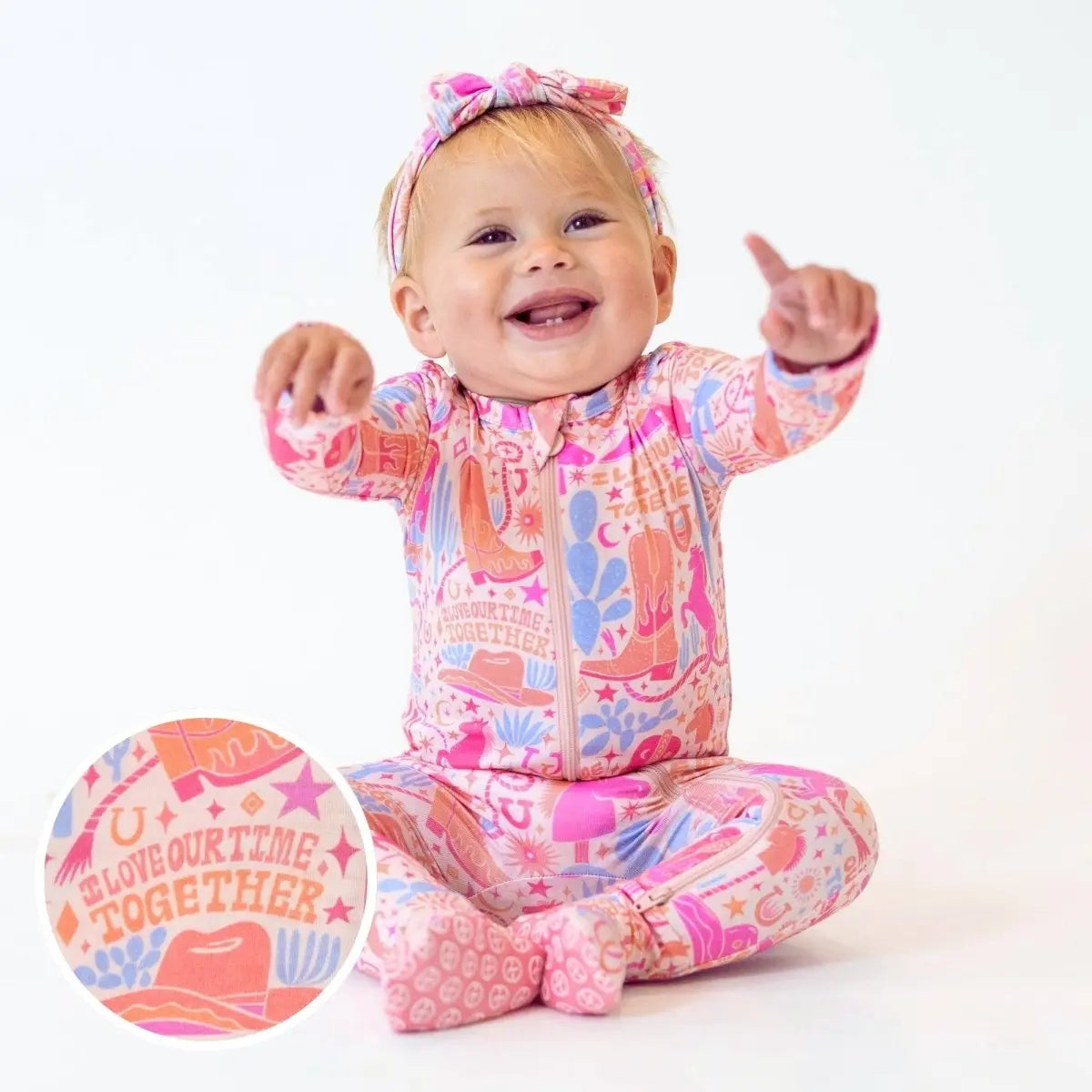 Raising Mama The Second - Skin Footie | Saddle Up - 