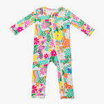 Raising Mama The Second - Skin Footless Romper | Rainbow Daisy Babe - 