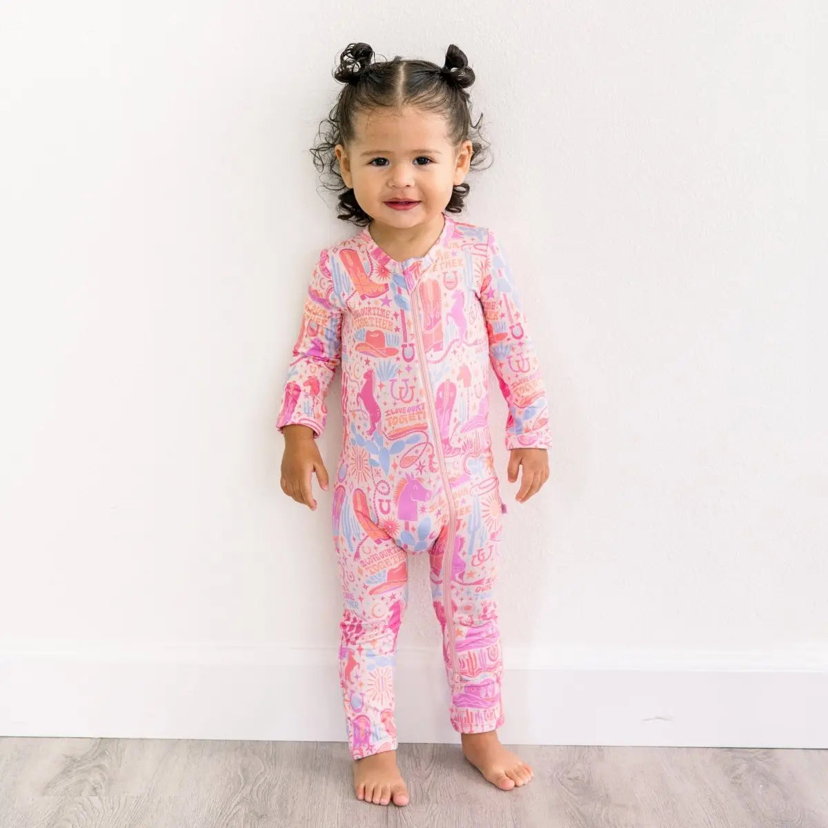 Raising Mama The Second - Skin Footless Romper | Saddle Up - 