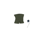 The Short - Moss - Sleeveless shirt, Pattern | Everetts Place