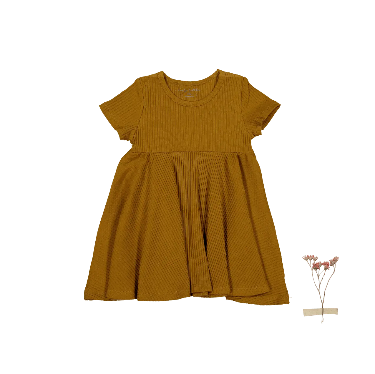 Lovely Littles The Short Sleeve Dress - Cider - 