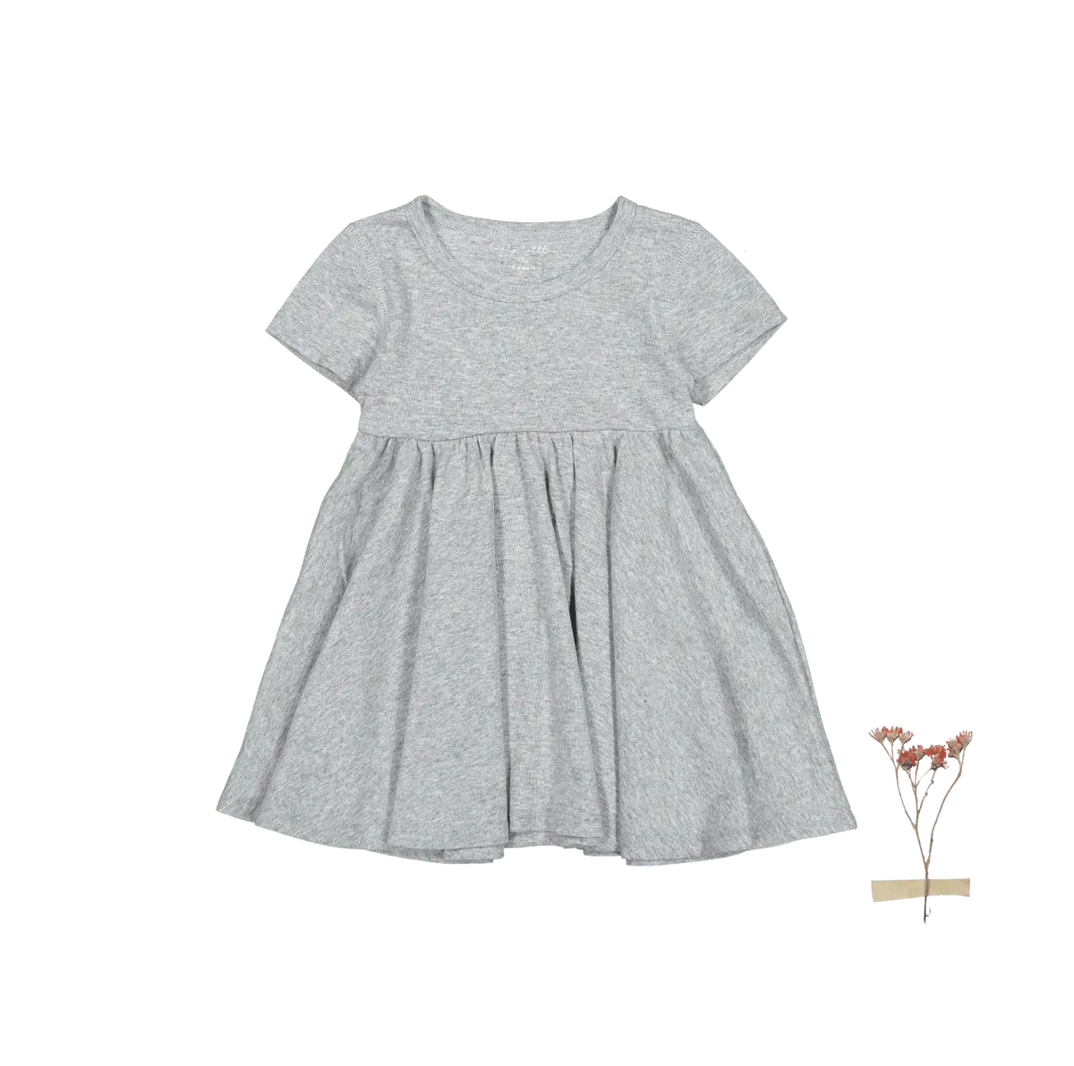 The Short Sleeve Dress - Heather - Sleeve, White, One-piece garment, Day Dress, Dress | Everetts Place