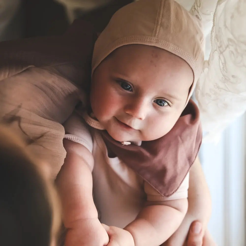 Lovely Littles The Short Sleeve Onesie - Blush - 