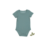 The Short Sleeve Onesie - Fern - Sleeve, Textile, Active Shirt, Infant bodysuit, Baby & Toddler Clothing | Everetts Place