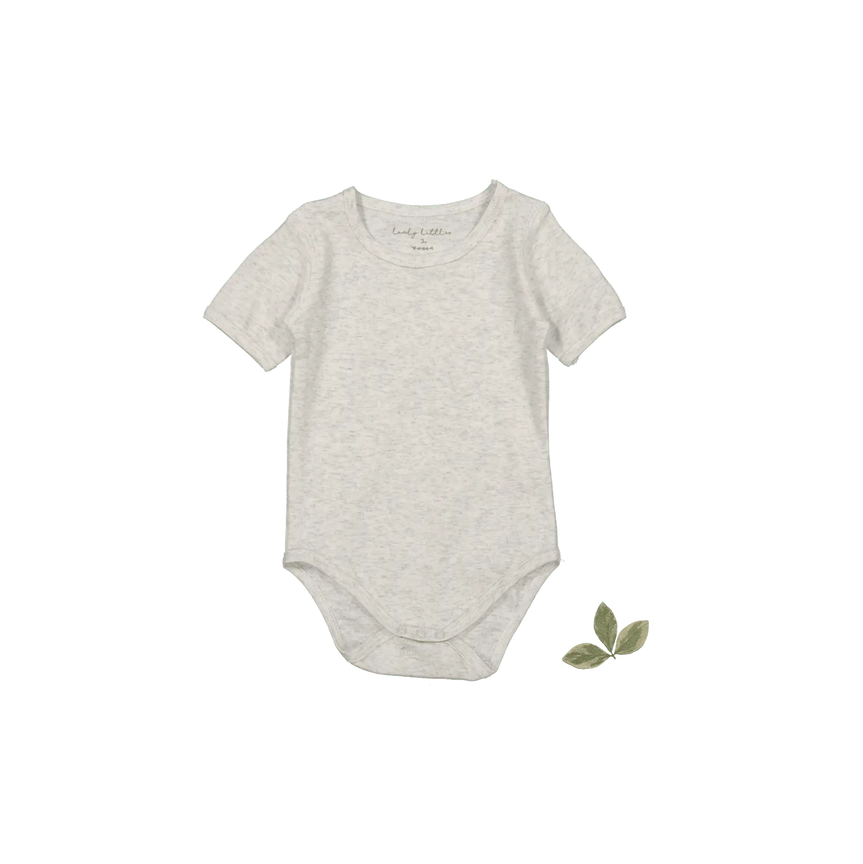 The Short Sleeve Onesie - Oatmeal - Sleeve, White, Baby & Toddler Clothing, Infant bodysuit, Textile | Everetts Place