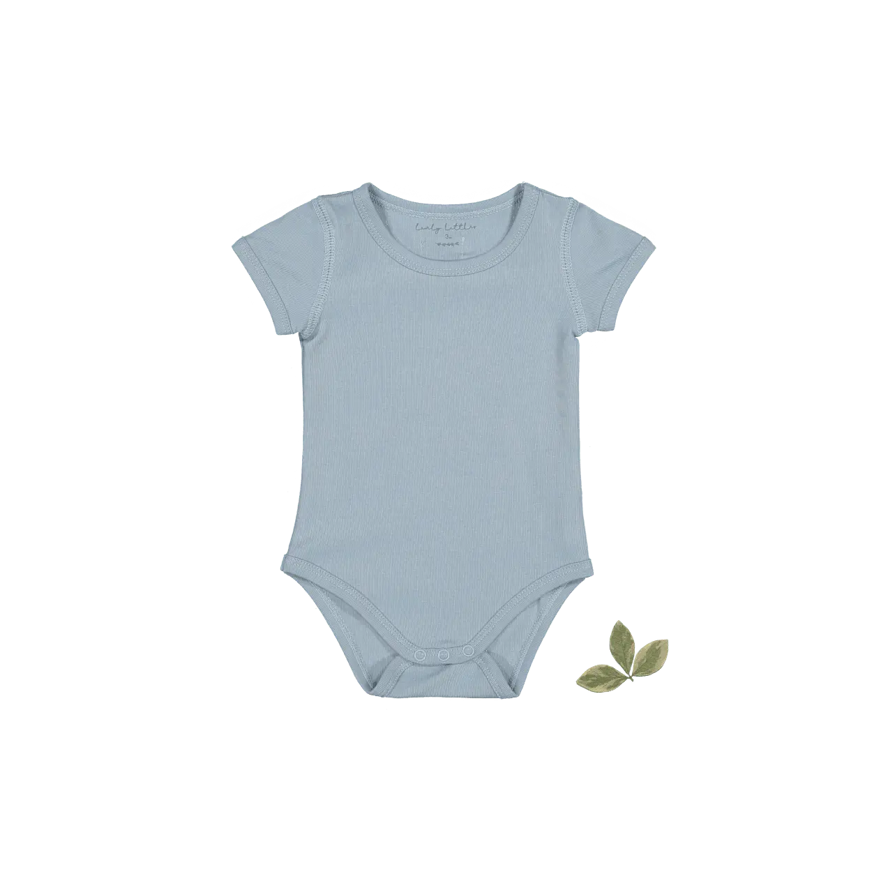 The Short Sleeve Onesie - Ocean - Sleeve, White, Textile, Active Shirt, Infant bodysuit | Everetts Place
