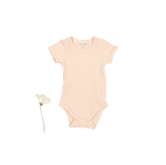 The Short Sleeve Onesie - Powder - Sleeve, Textile, Baby & Toddler Clothing, Active Shirt, Infant bodysuit | Everetts Place