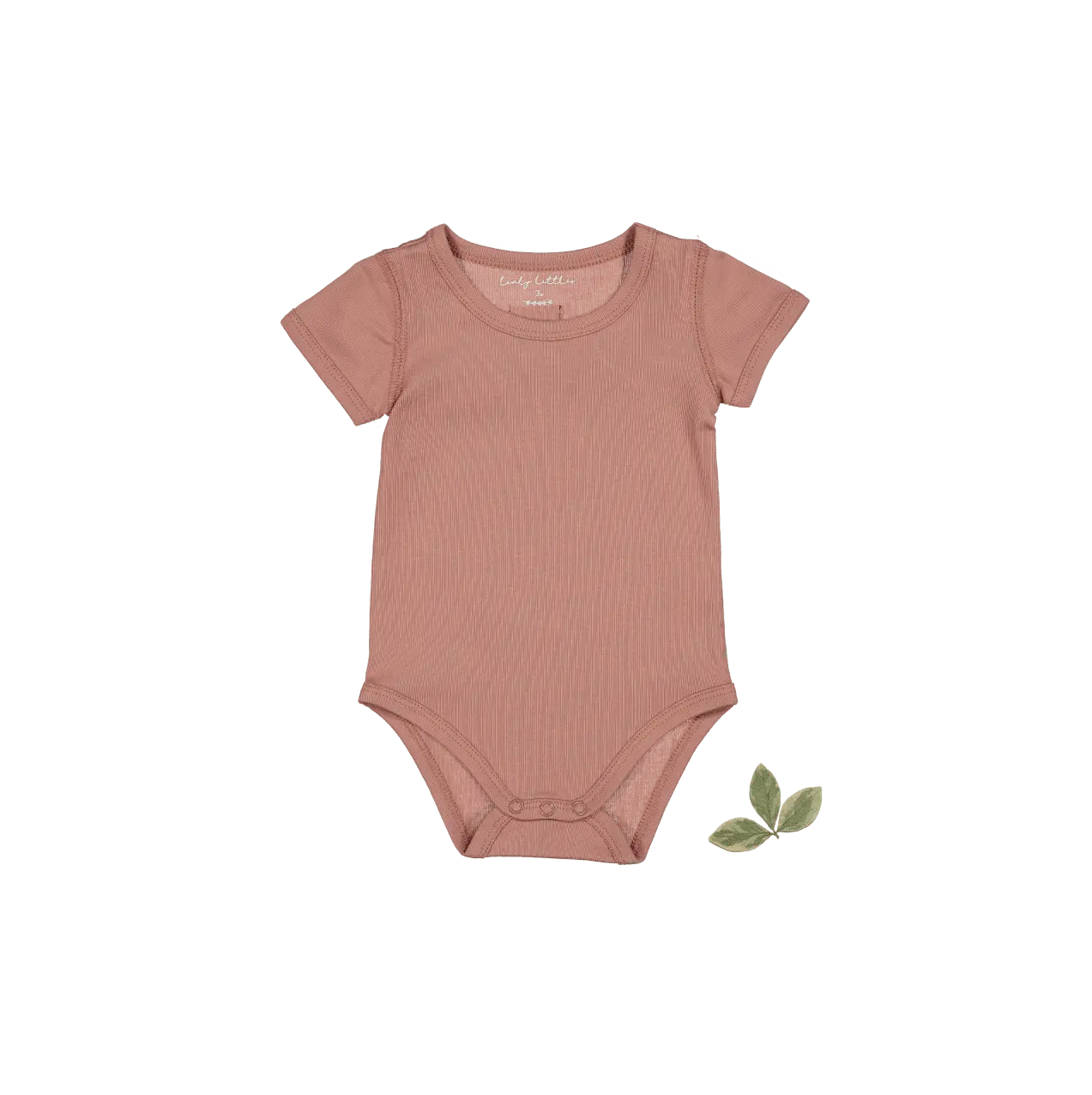 The Short Sleeve Onesie - Rosewood - Sleeve, Baby & Toddler Clothing, Pink, Infant bodysuit, Active Shirt | Everetts Place