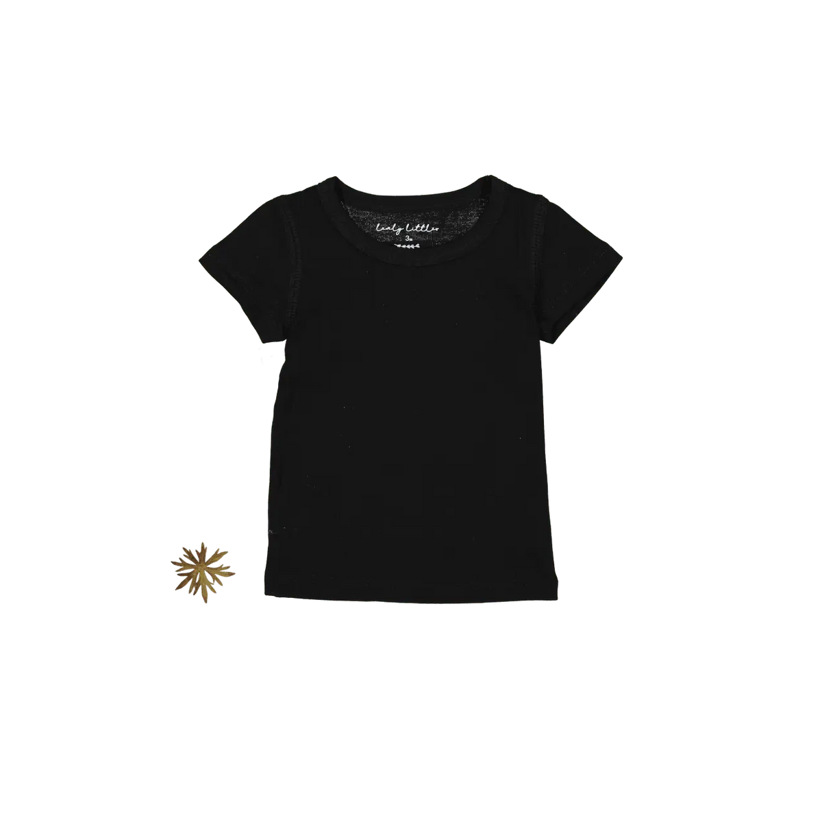 The Short Sleeve Tee - Black - Sleeve, T-shirt, White, Textile, Fashion | Everetts Place