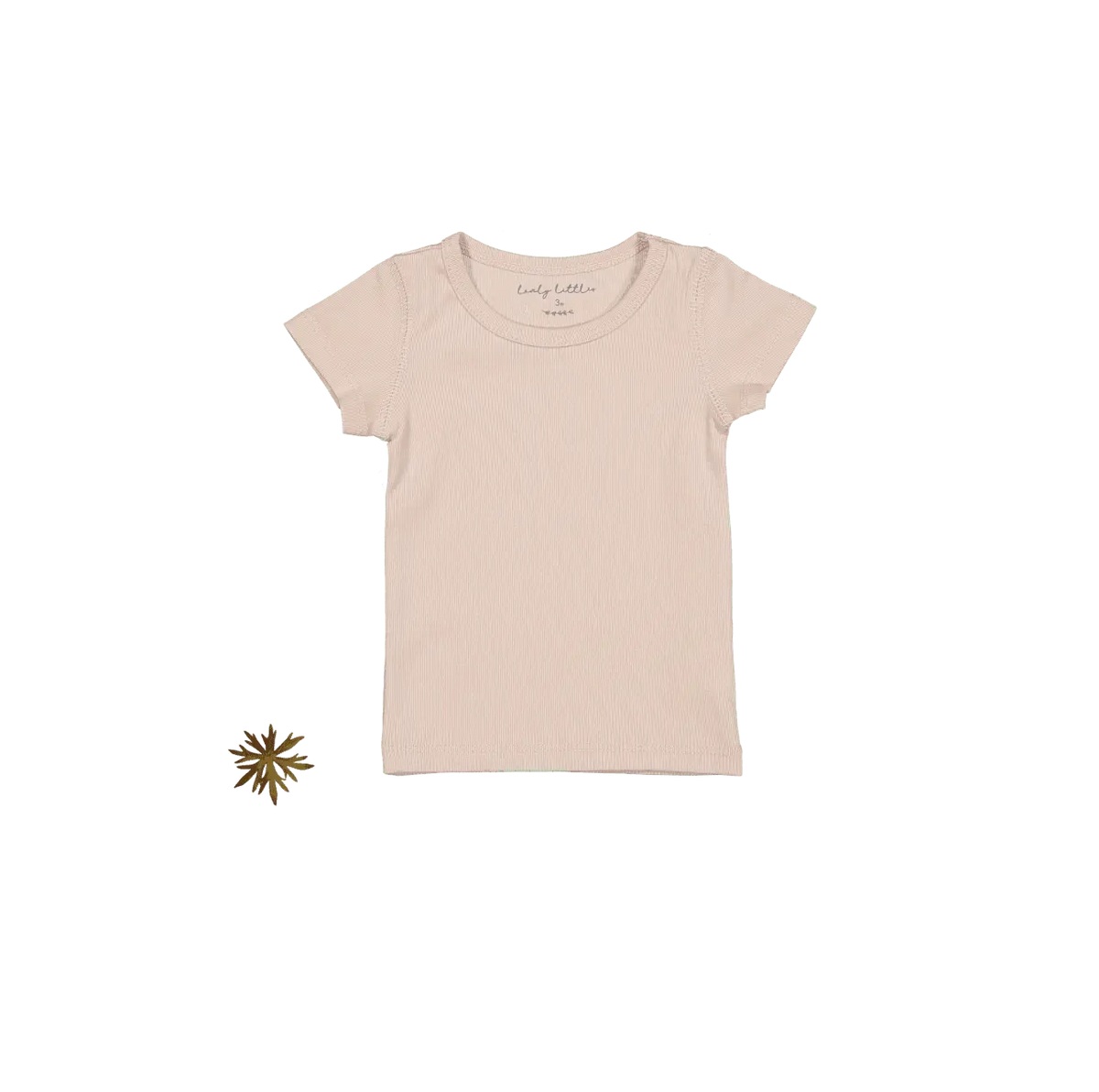 Lovely Littles The Short Sleeve Tee - Blush - 