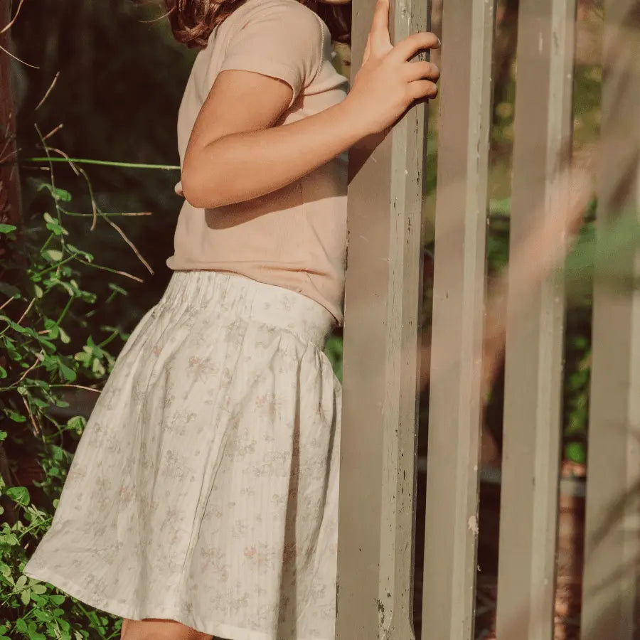 Lovely Littles The Short Sleeve Tee - Blush - 