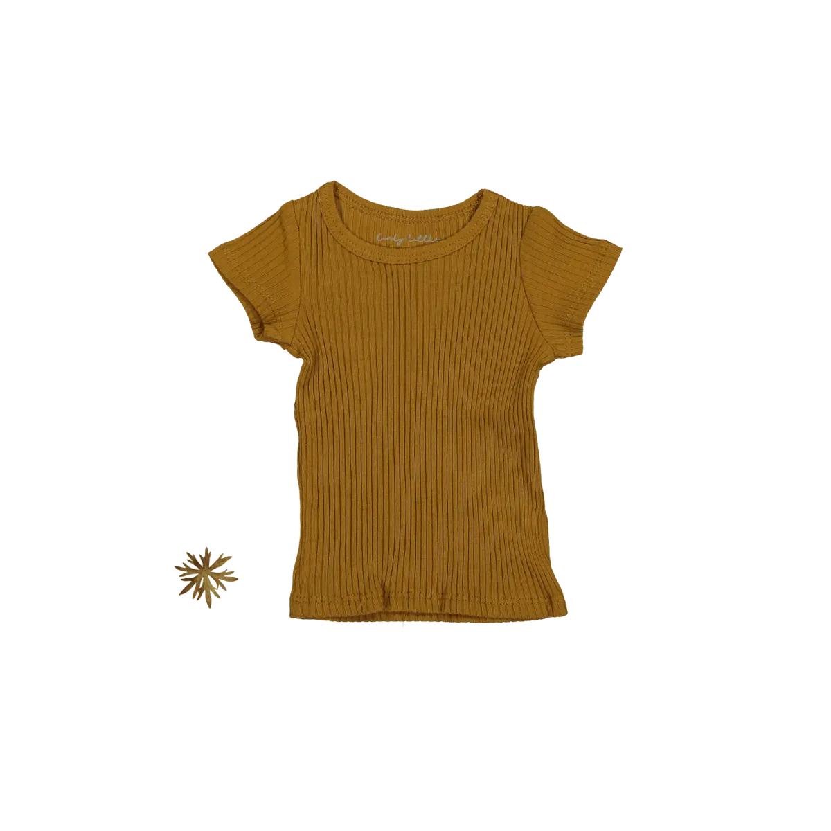Lovely Littles The Short Sleeve Tee - Cider - 