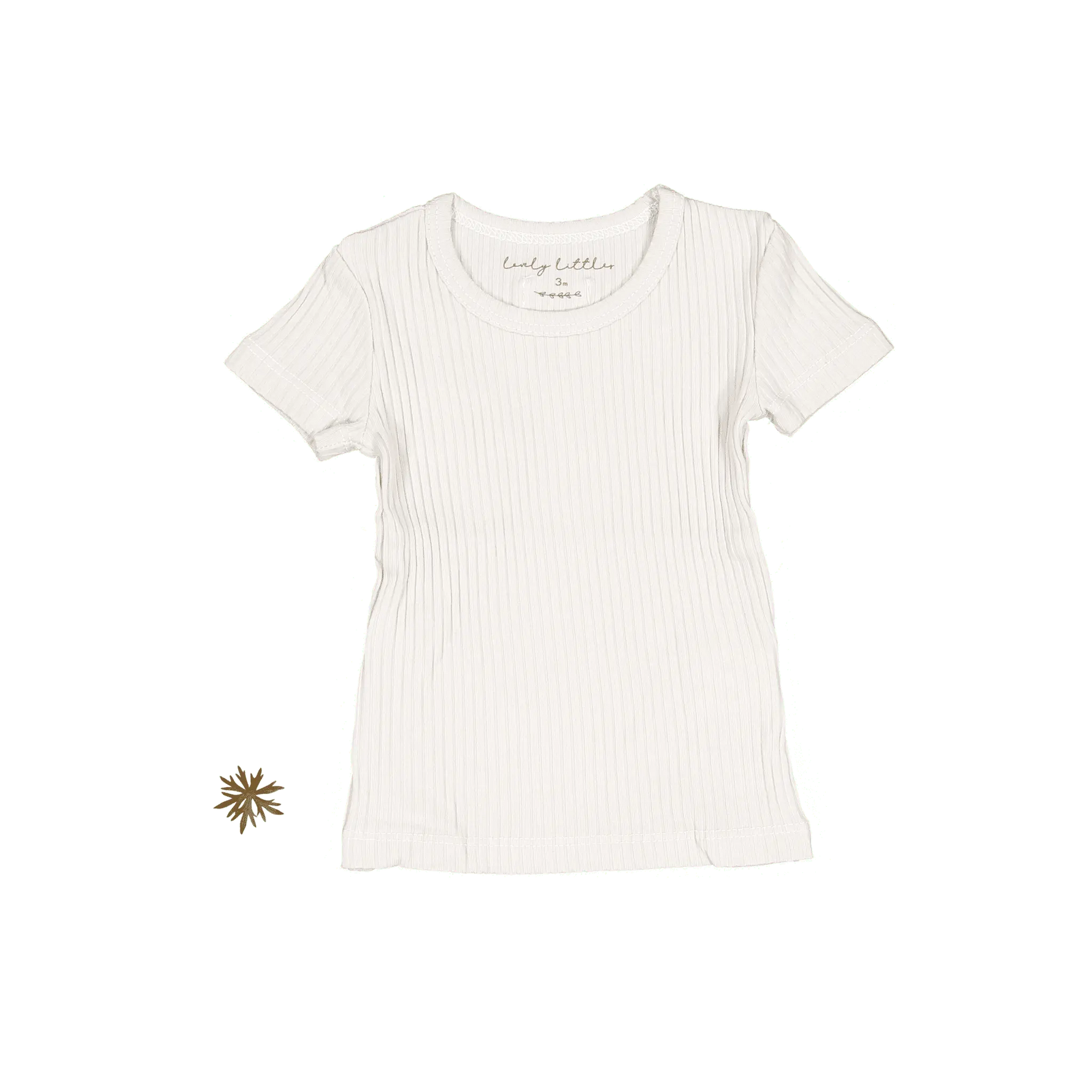 The Short Sleeve Tee - Cream - Sleeve, White, T-shirt, Textile, Fashion | Everetts Place