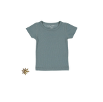 The Short Sleeve Tee - Fern - Sleeve, T-shirt, White, Textile, Active Shirt | Everetts Place