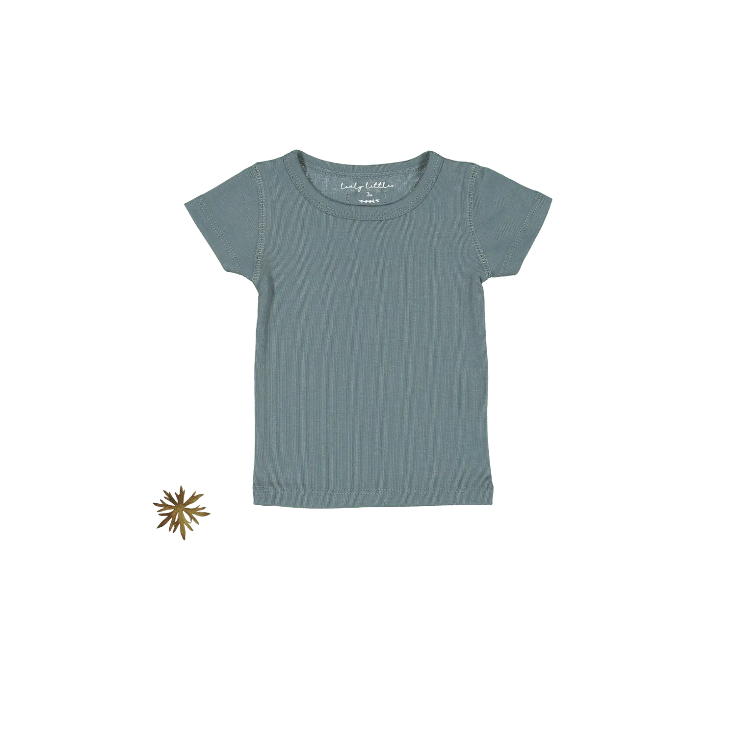 The Short Sleeve Tee - Fern - Sleeve, T-shirt, White, Textile, Active Shirt | Everetts Place