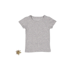 Lovely Littles The Short Sleeve Tee - Heather - 