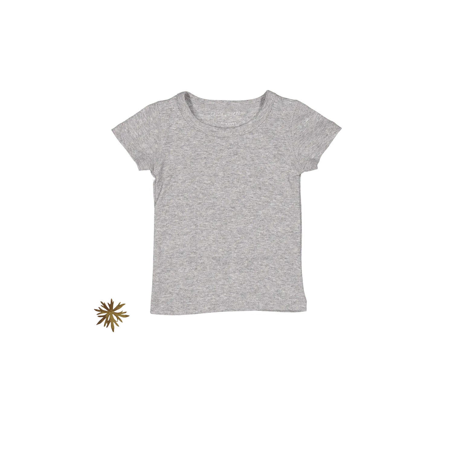 The Short Sleeve Tee - Heather - Sleeve, T-shirt, White, Textile, Fashion | Everetts Place