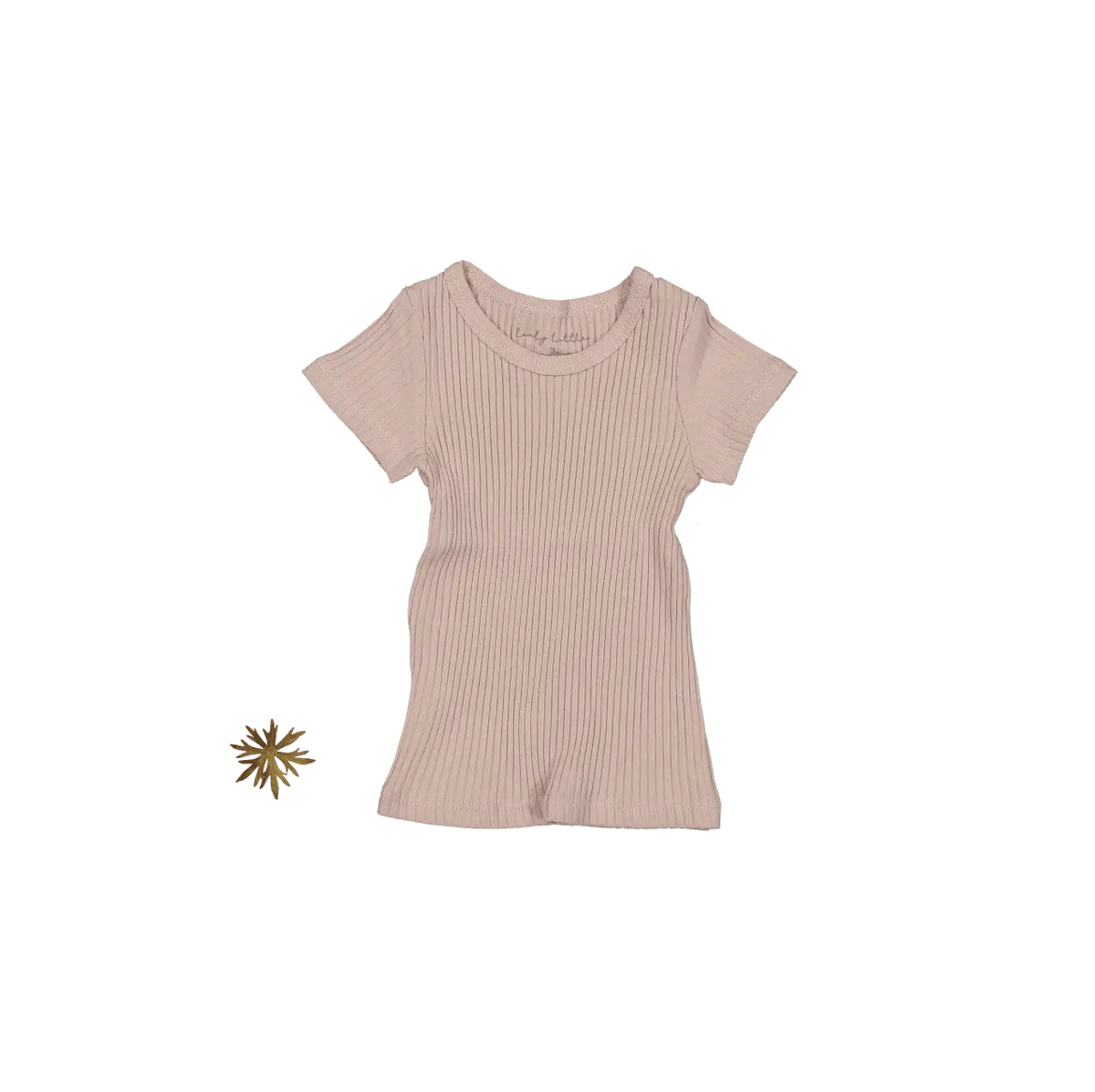 The Short Sleeve Tee - Mauve - Sleeve, White, Textile, Active Shirt, Baby & Toddler Clothing | Everetts Place