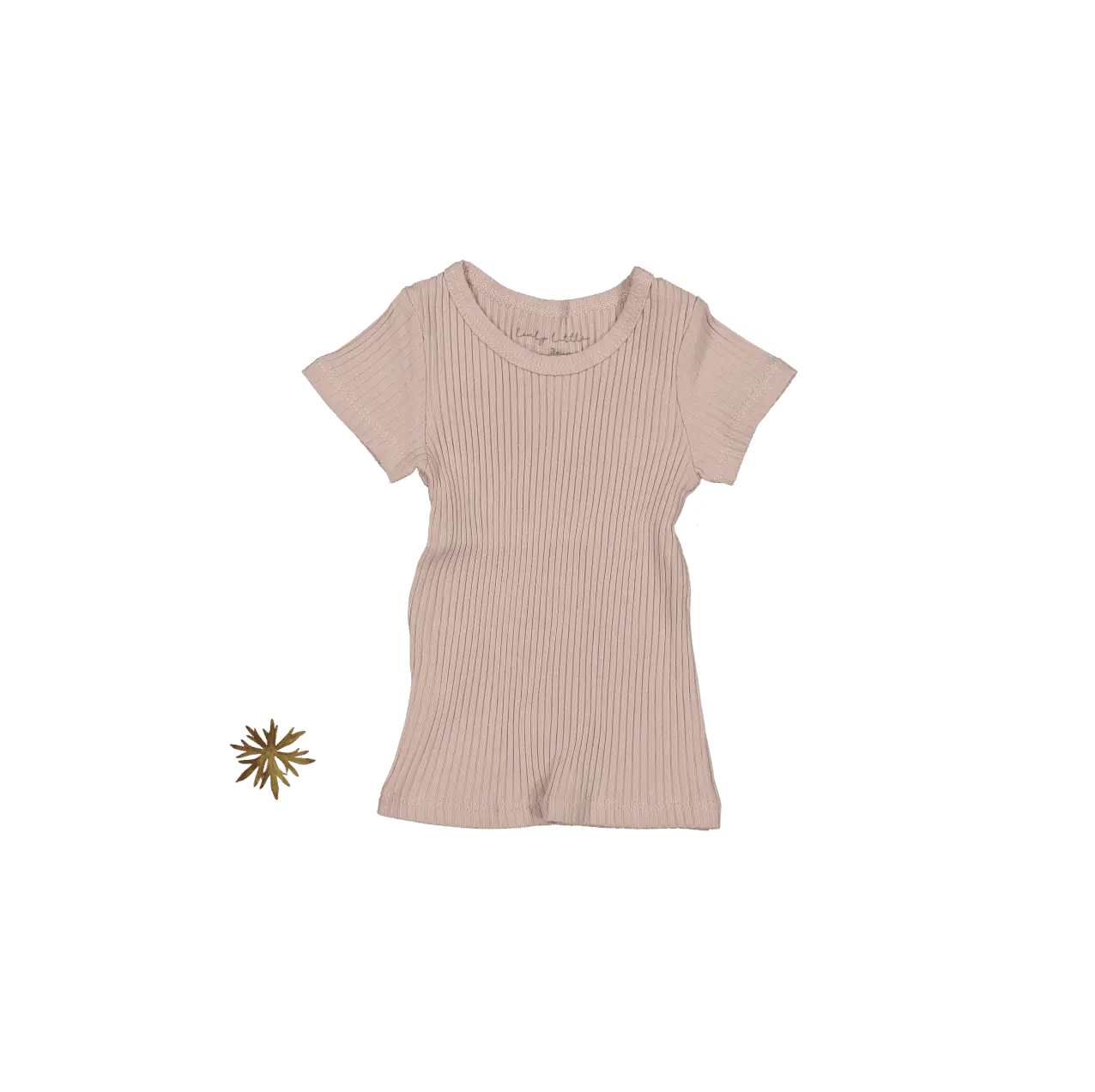 The Short Sleeve Tee - Mauve - Sleeve, White, Textile, Active Shirt, Baby & Toddler Clothing | Everetts Place