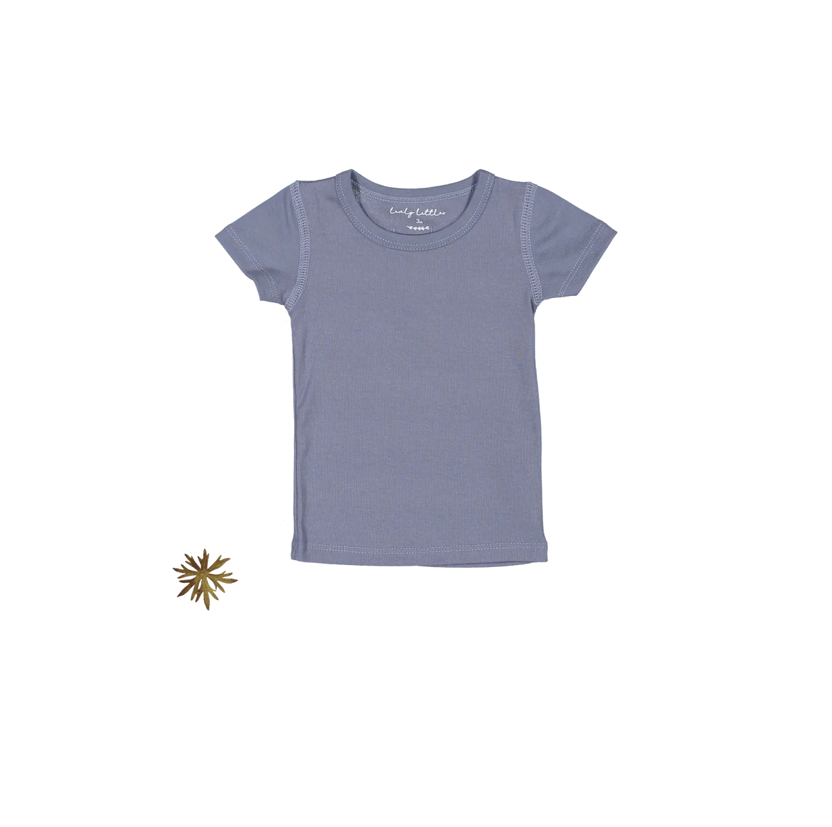 Lovely Littles The Short Sleeve Tee - Midnight - 