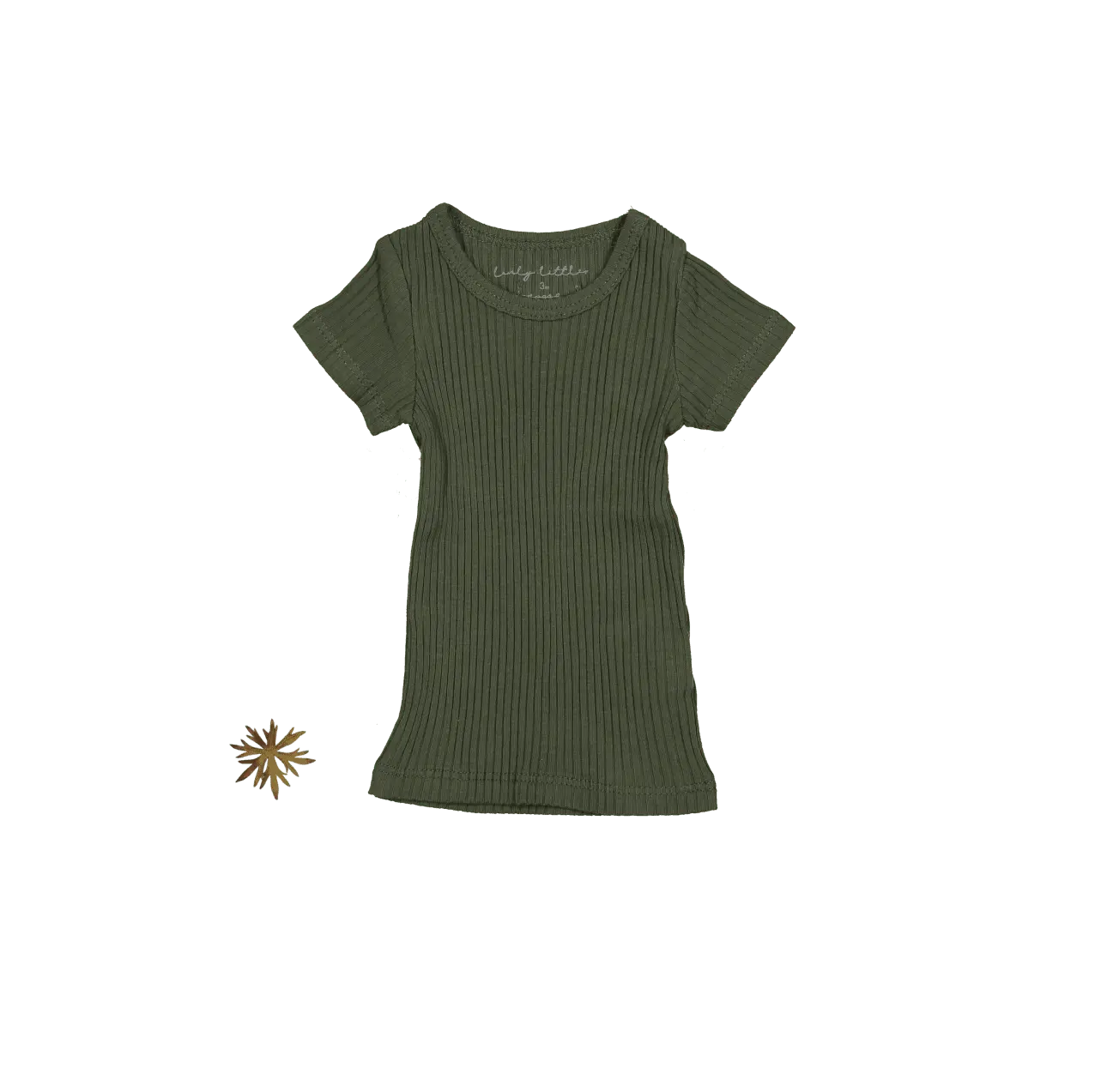 The Short Sleeve Tee - Moss - Sleeve, Textile, Active Shirt, Stitch, Sweater | Everetts Place