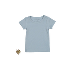 The Short Sleeve Tee - Ocean - Sleeve, T-shirt, White, Textile, Active Shirt | Everetts Place