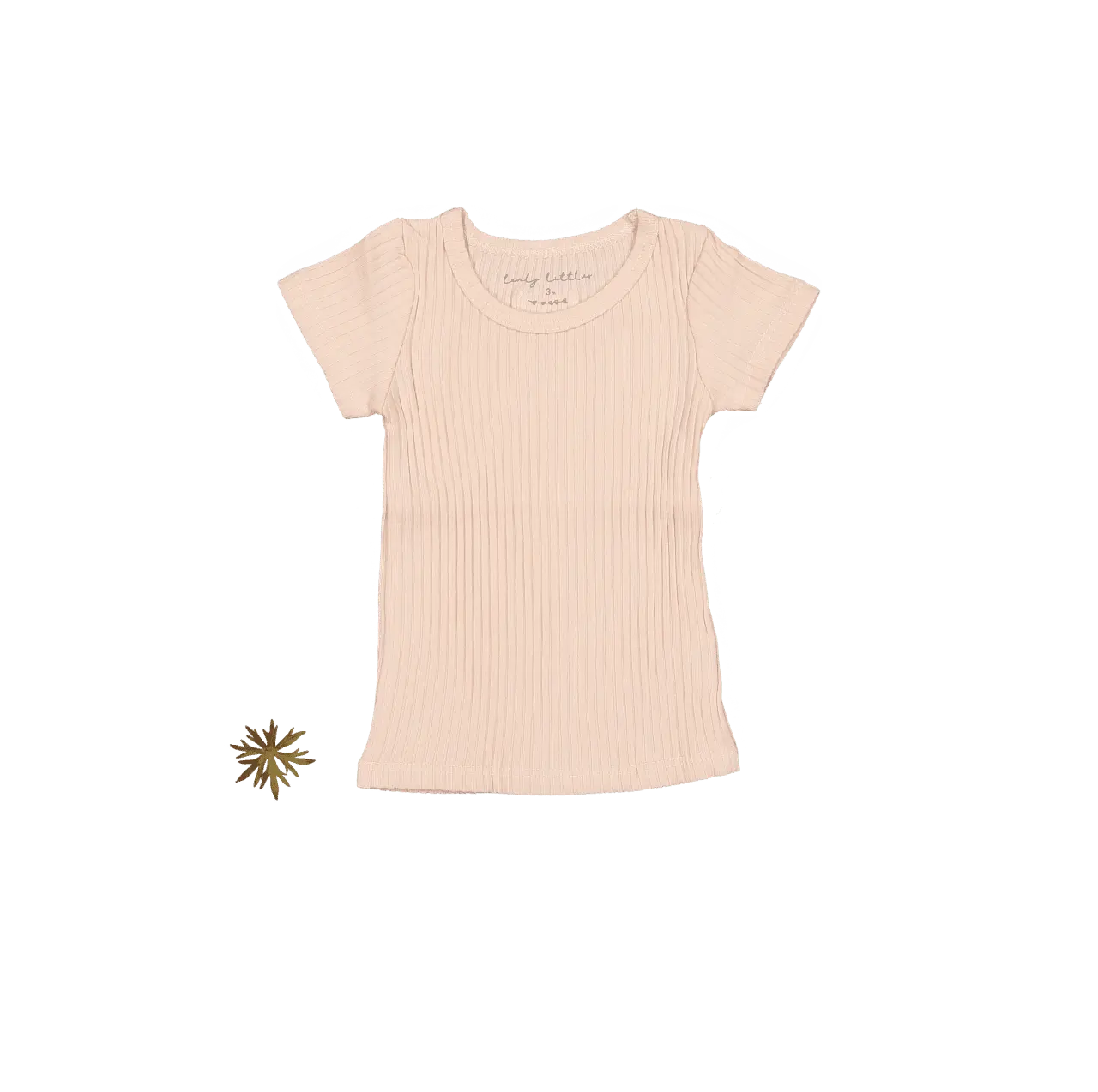 The Short Sleeve Tee - Powder - Sleeve, White, Textile, Active Shirt, Pink | Everetts Place