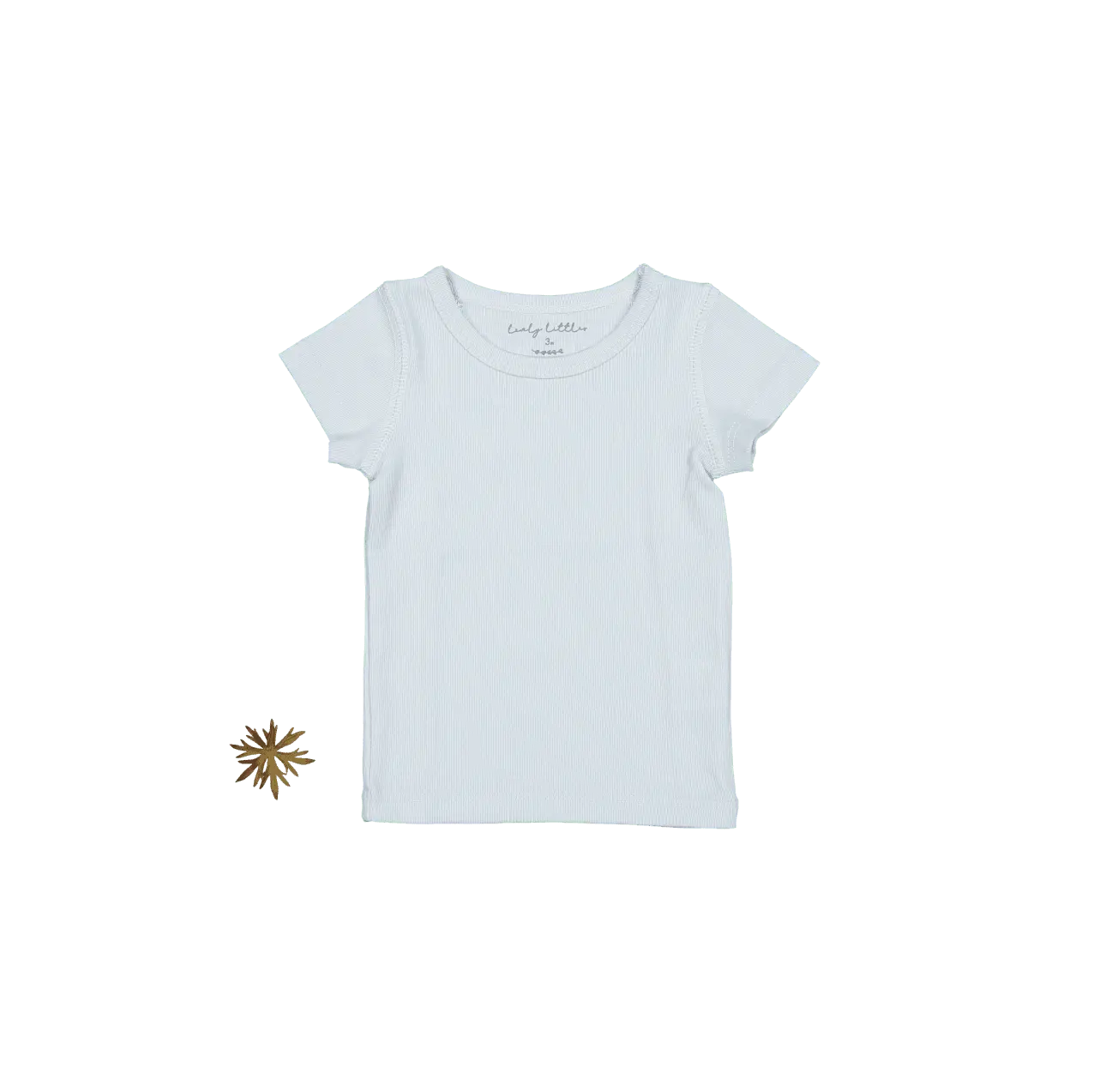 Lovely Littles The Short Sleeve Tee - Sky - 