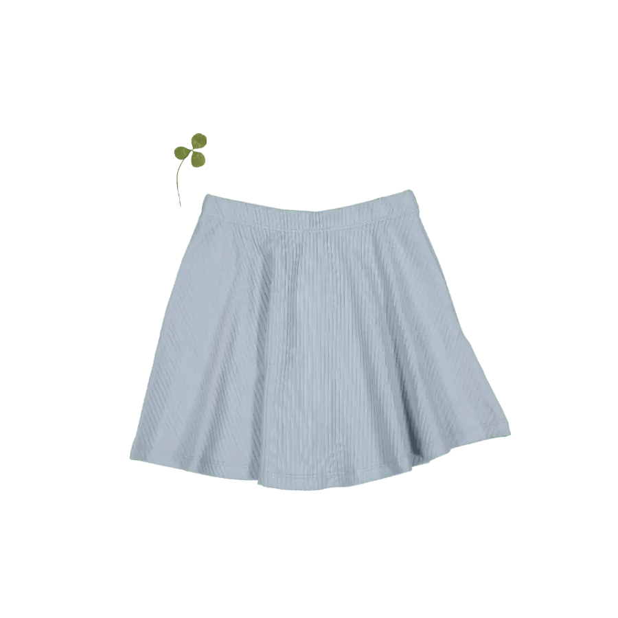 The Skirt -  Blue - White, Textile, A-line, Tennis Skirt, Skort | Everetts Place