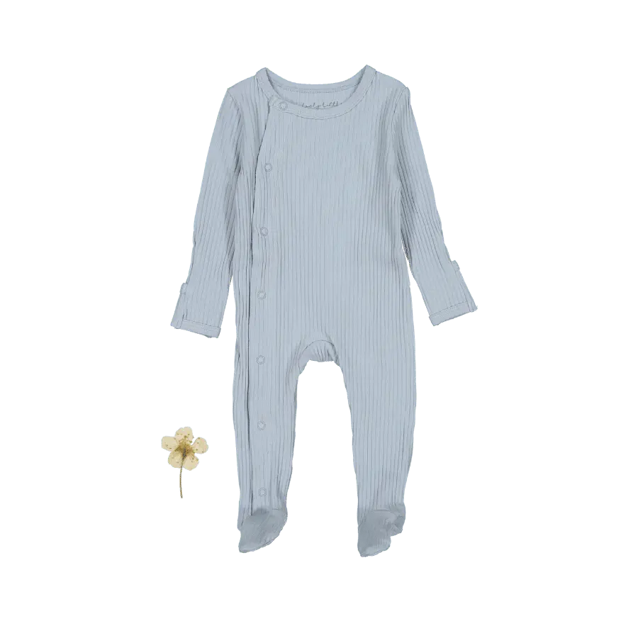 The Snap Romper -  Blue - Sleeve, Baby & Toddler Clothing, Grey, Child, Baby Products | Everetts Place