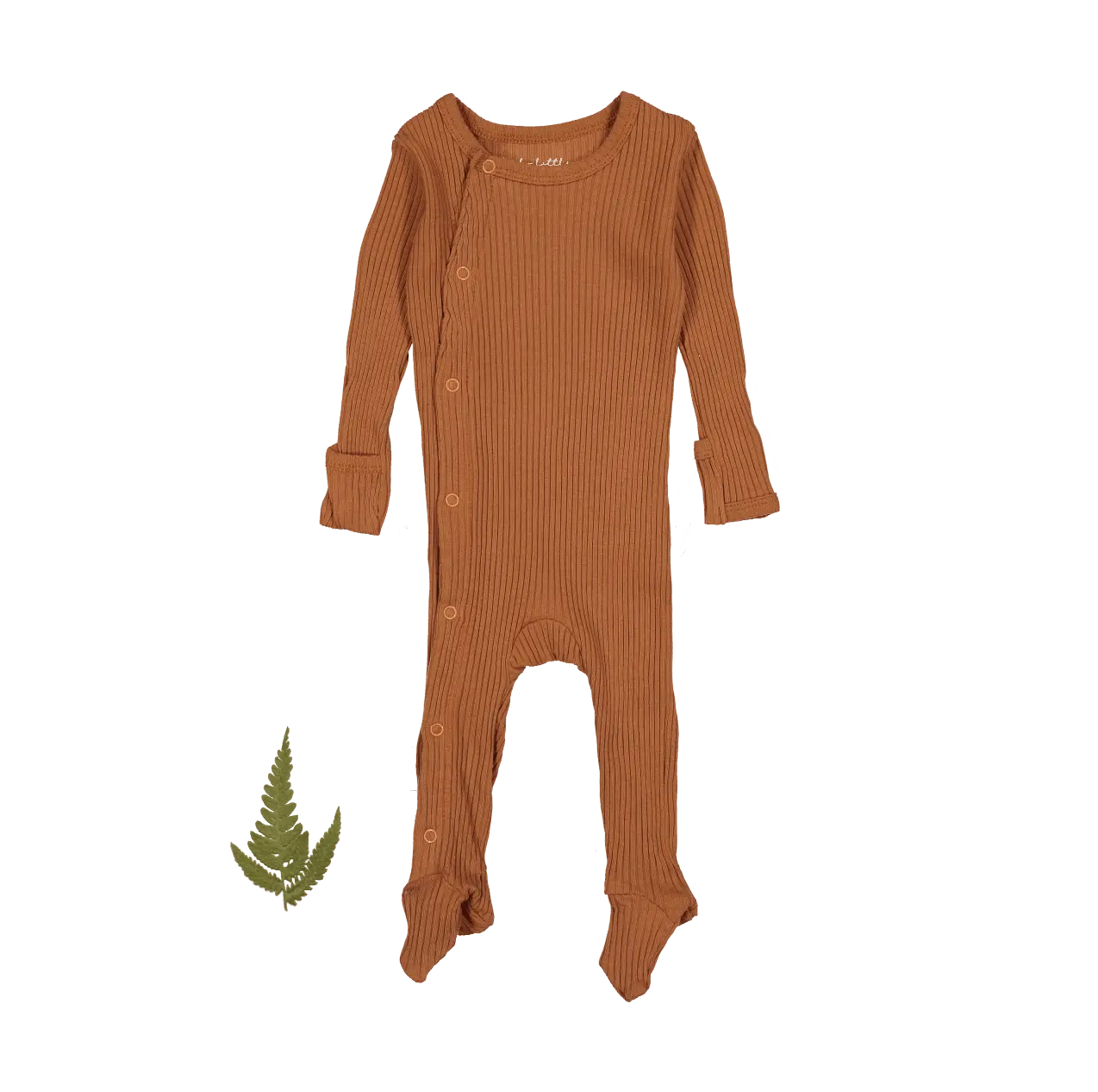 The Snap Romper - Caramel - Sleeve, Baby & Toddler Clothing, Textile, Brown, Child | Everetts Place