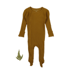 The Snap Romper - Cider - Sleeve, Textile, Baby & Toddler Clothing, Brown, Woolen | Everetts Place