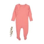 The Snap Romper - Coral - Textile, Baby & Toddler Clothing, Pink, Baby Products, Clothing | Everetts Place
