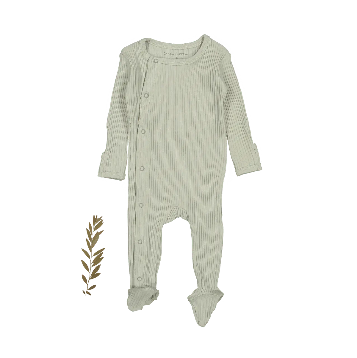 The Snap Romper - Mist - Sleeve, Baby & Toddler Clothing, Textile, Button, Wool | Everetts Place