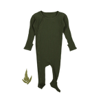 Lovely Littles The Snap Romper - Moss - 