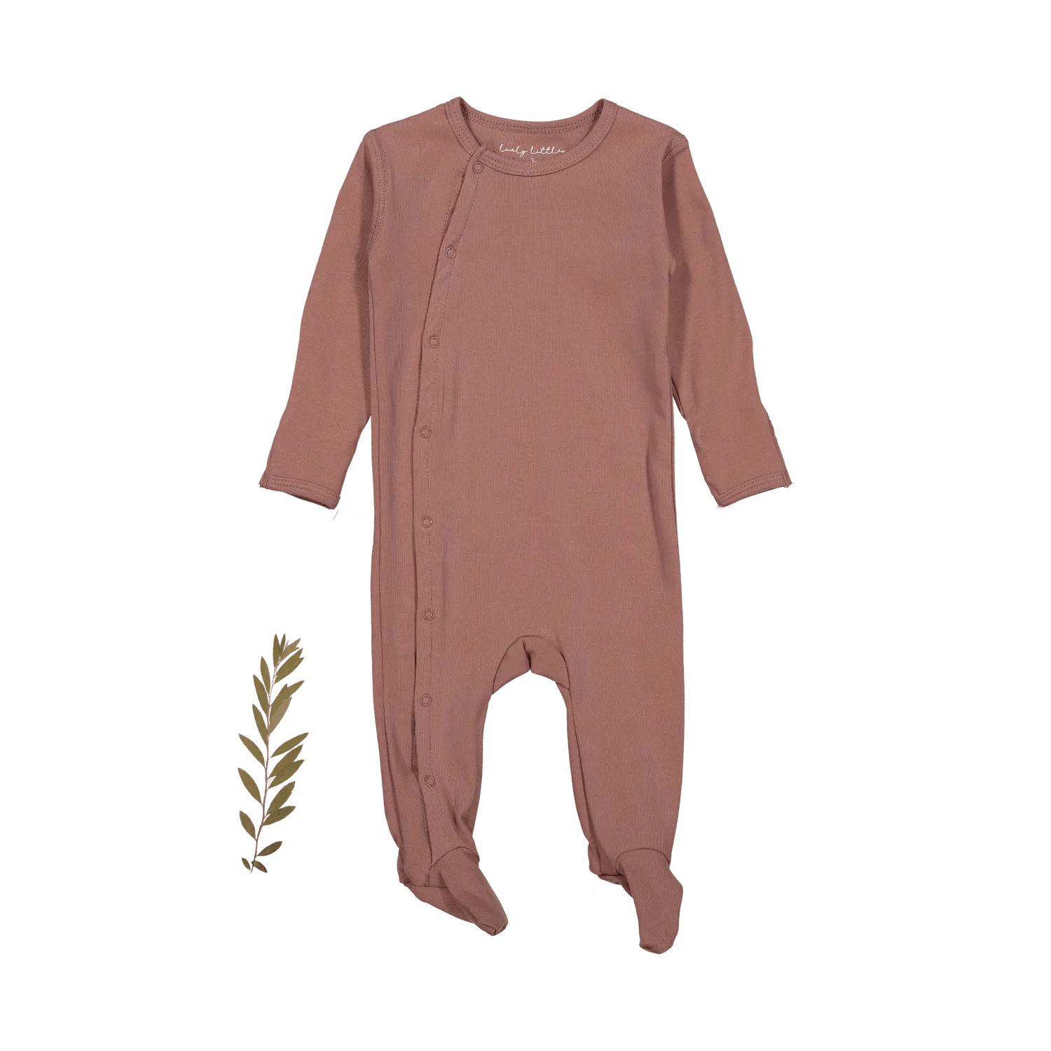 The Snap Romper - Rosewood - Baby & Toddler Clothing, Clothing | Everetts Place