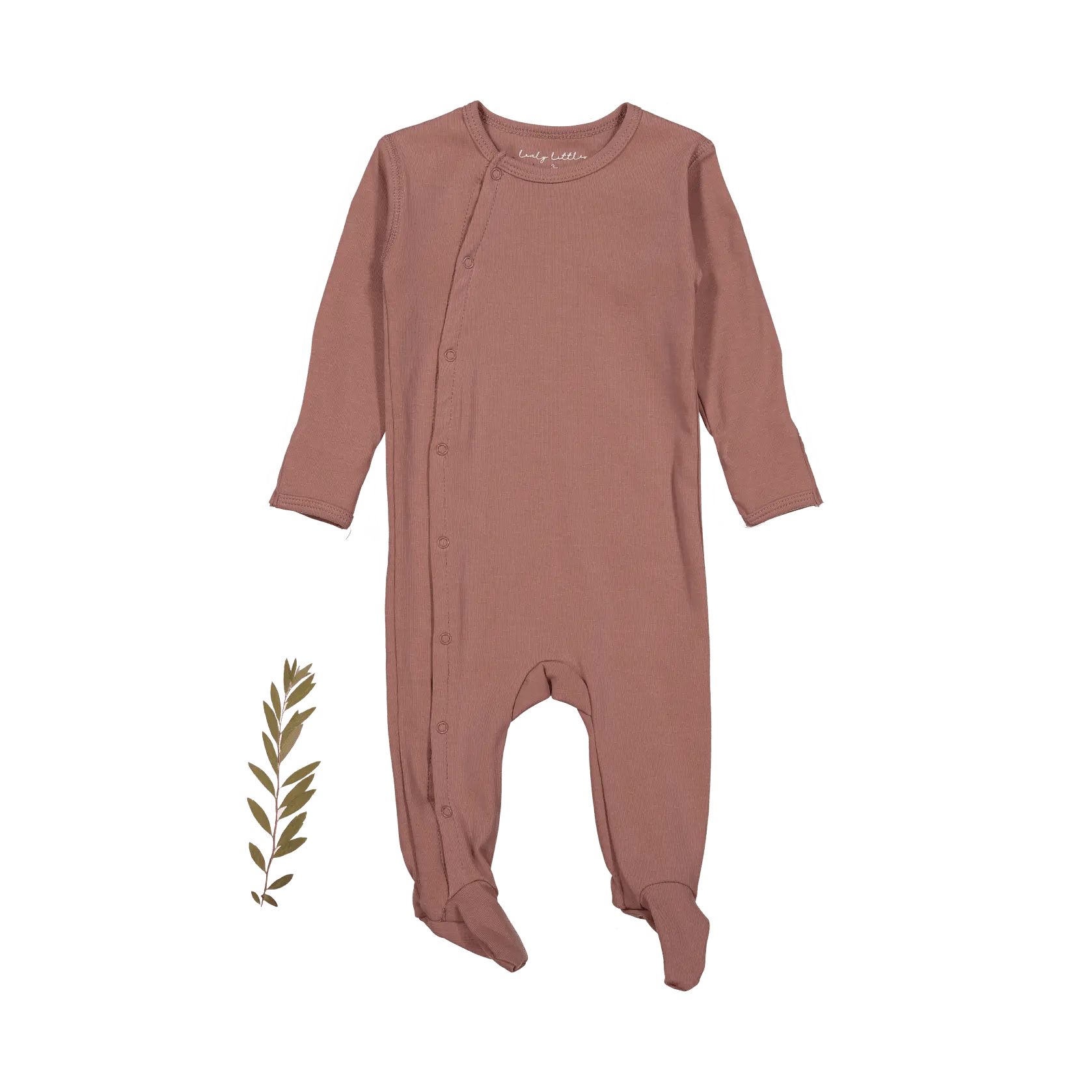 The Snap Romper - Rosewood - Baby & Toddler Clothing, Clothing | Everetts Place